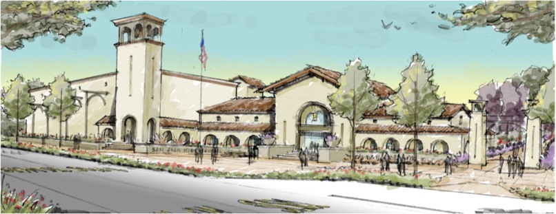 San Juan High School Administration Building Rendering