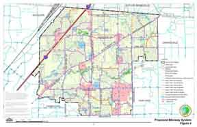 2015 Bikeway Master Plan Map