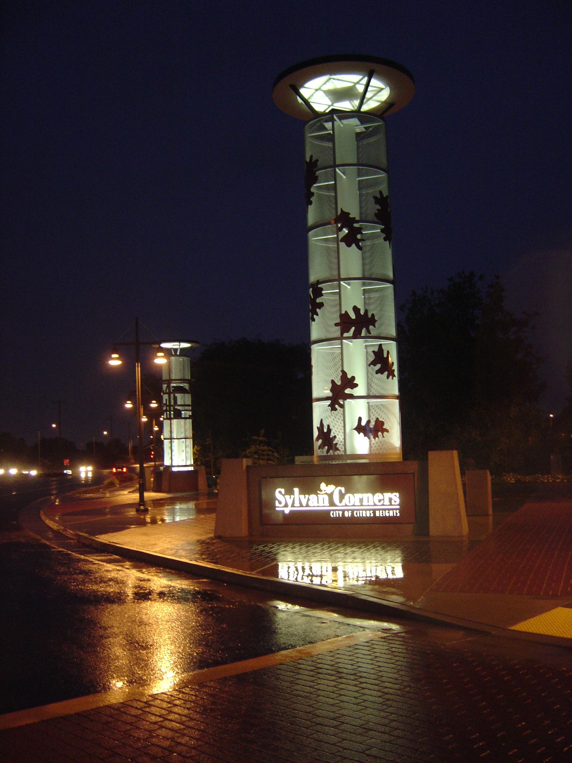 Sylvan Corners Sign