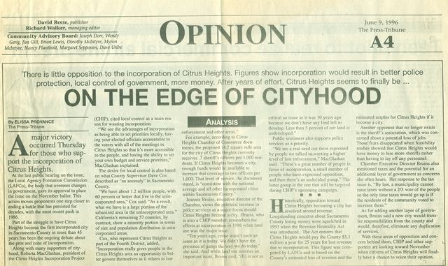 June 9, 1996 clipping