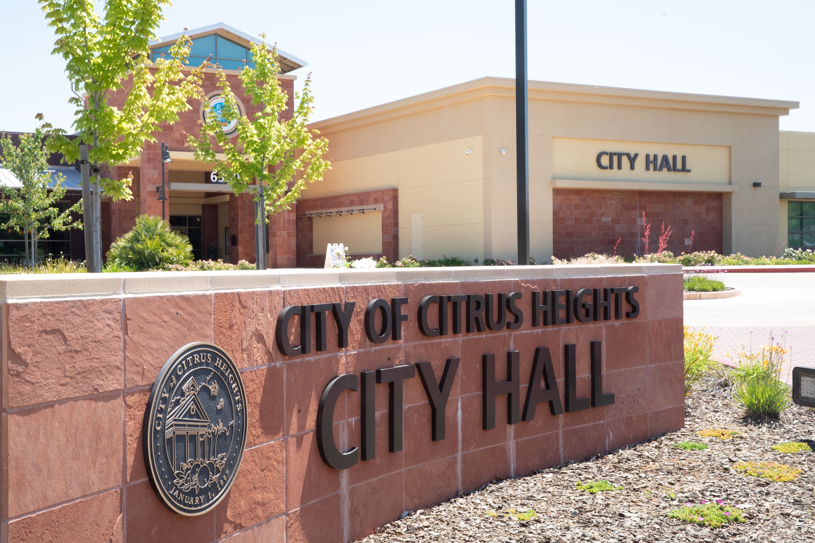 City Hall Sign