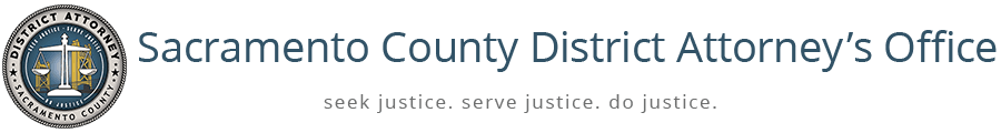 Sacramento County District Attorney logo Opens in new window