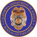 DOJ Bureau of Firearms badge Opens in new window